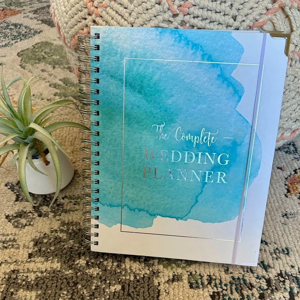 Wedding Planner Notebook - Blue, New, The Complete Wedding Planner